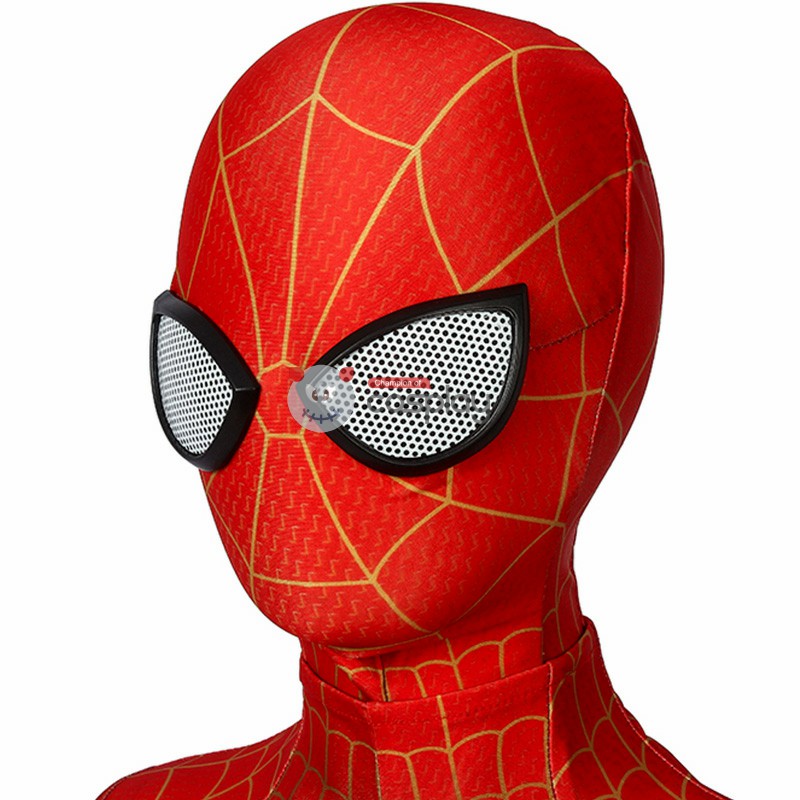 Peter Parker SpiderMan Cosplay Suit Spider-Man Into the Spider-Verse Costumes for Kids